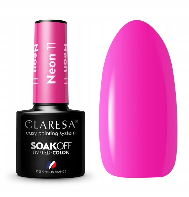 

Claresa Neon 11 Lakier Hybrydowy Neonowy Różowy