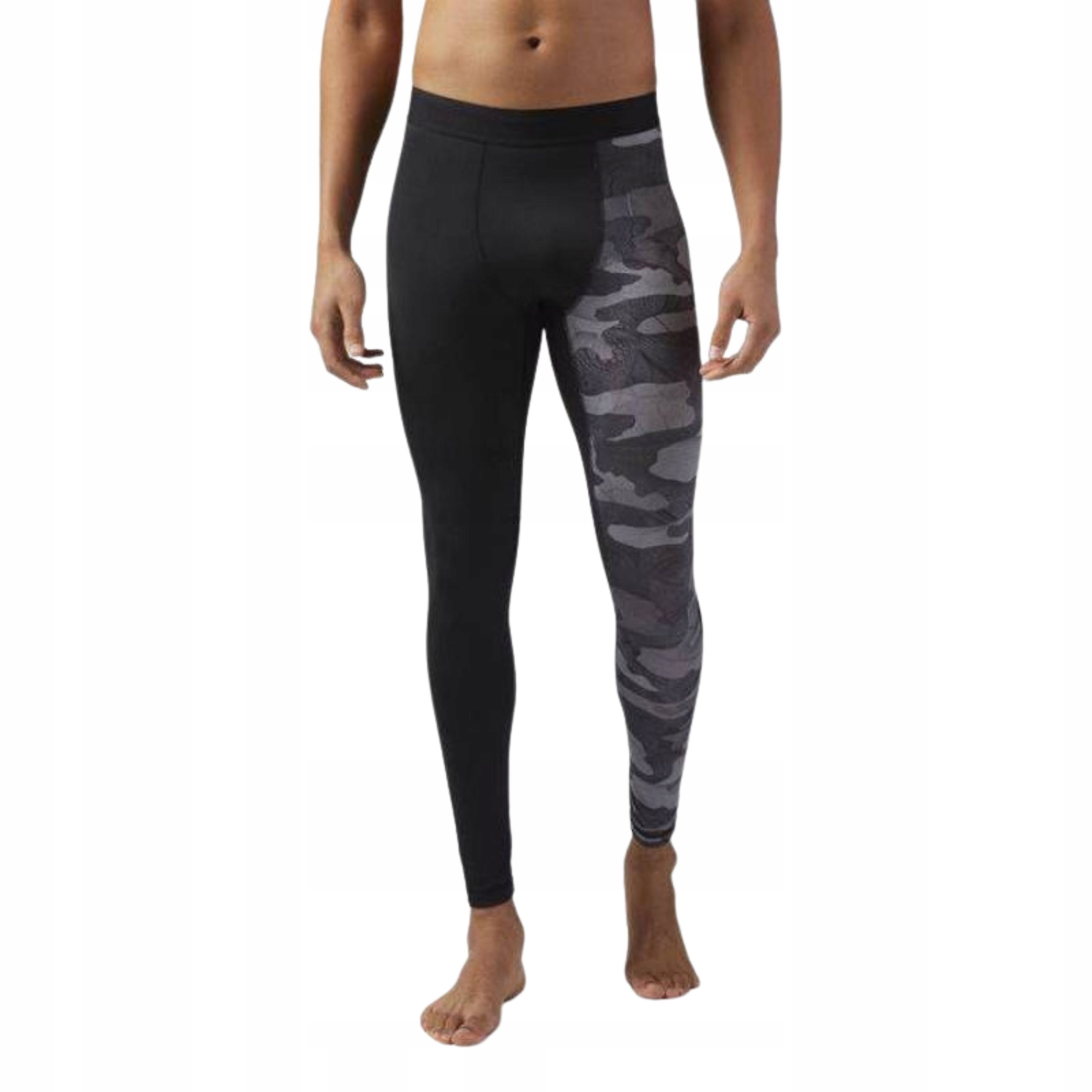 Męskie legginsy kompresyjne Reebok Compression Tight S