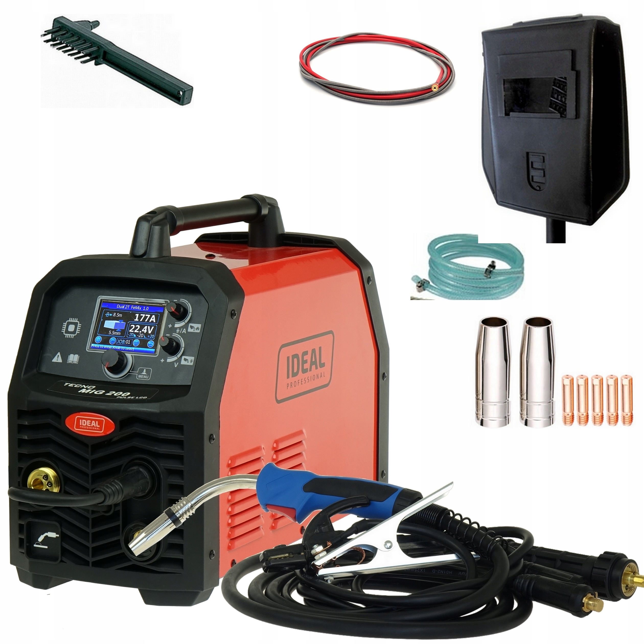 Зварювальний апарат MIGOMAT TECNOMIG 200 DOUBLE Pulse LCD