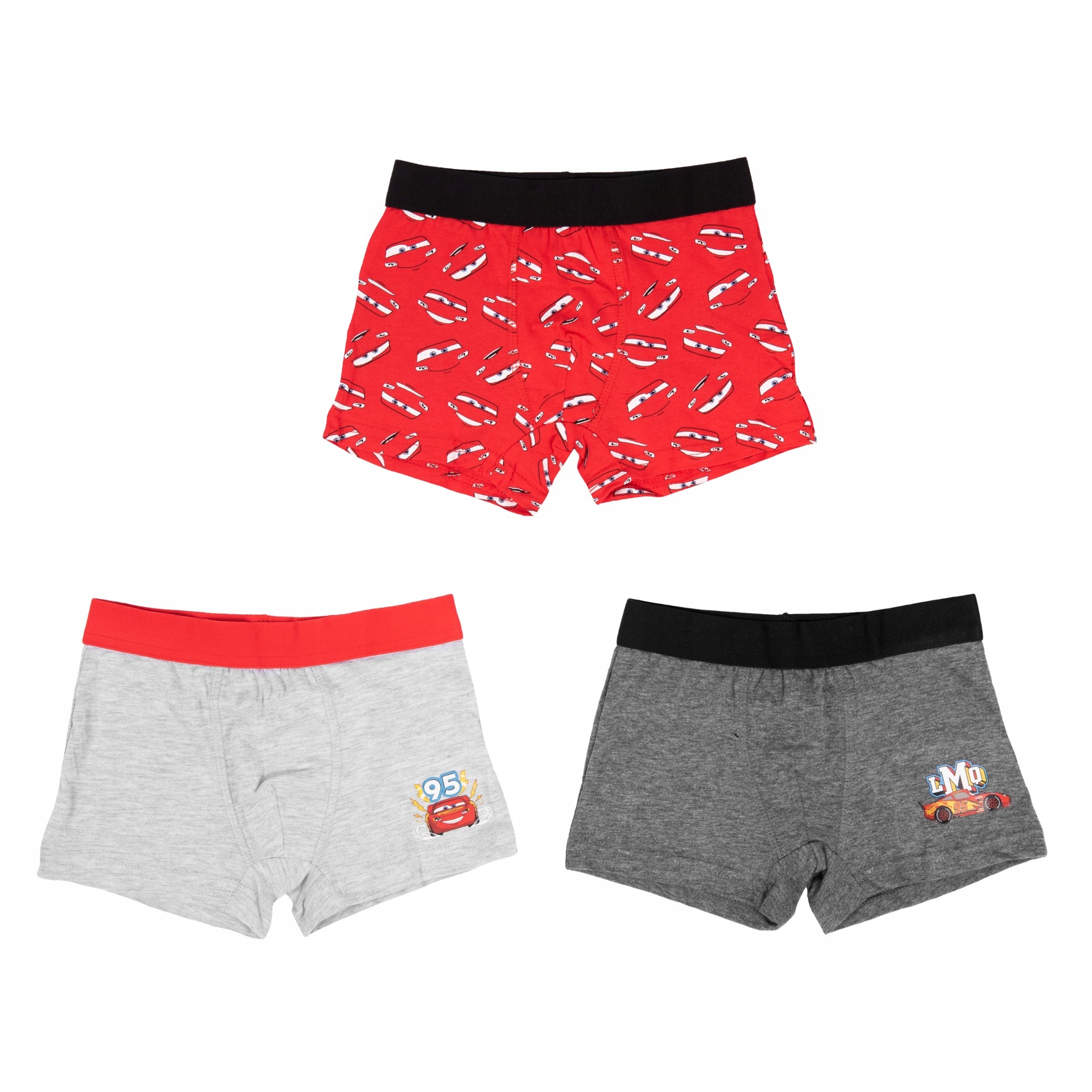 

bokserki chłopięce Zygzak Mcqueen 3pak 98/104