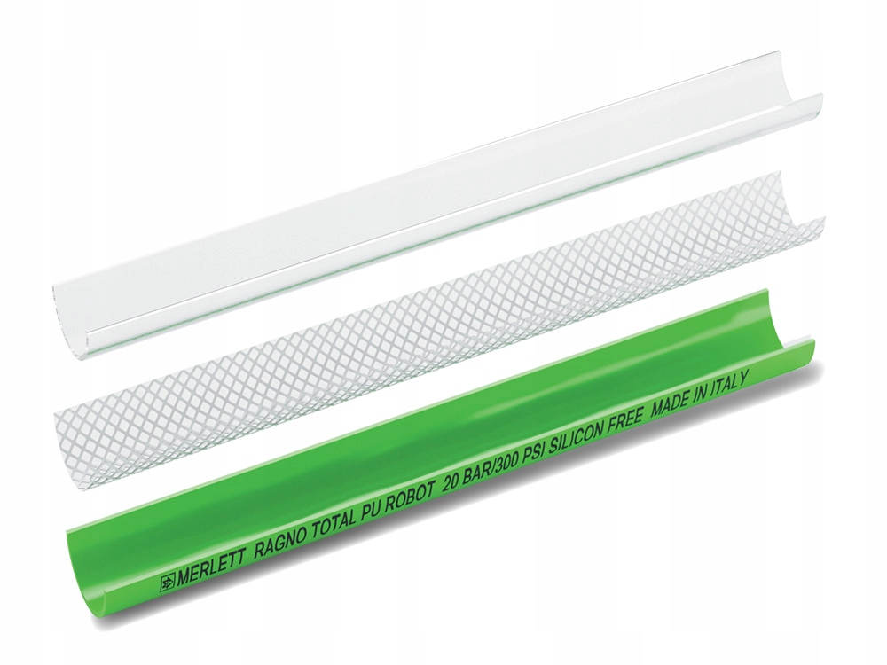 Wąż do gazów spawalniczych - PU fi 9,5x16 CZERWONY Długość 100 m