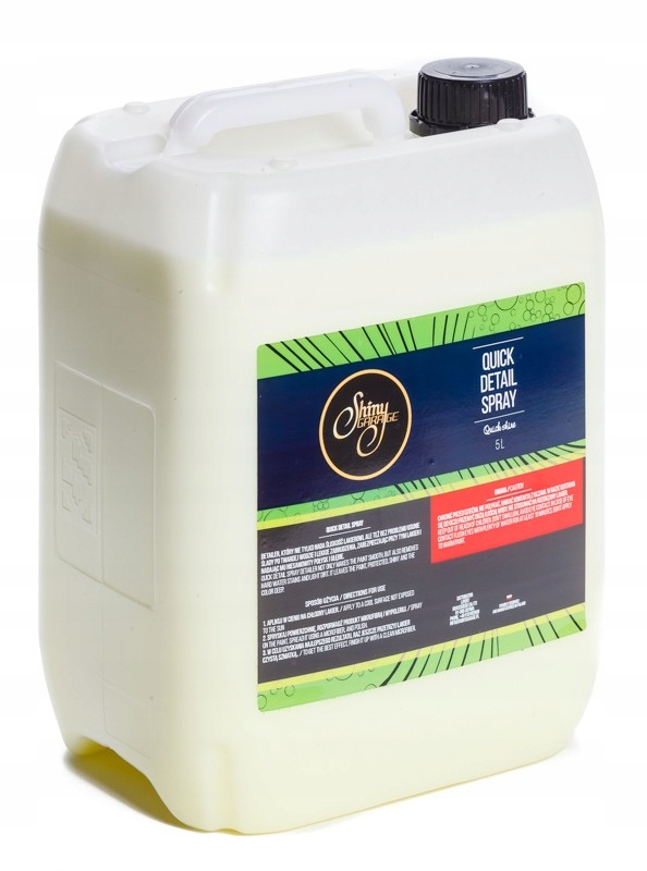 Блестящий гараж Quick Detail Spray 5L + бесплатно