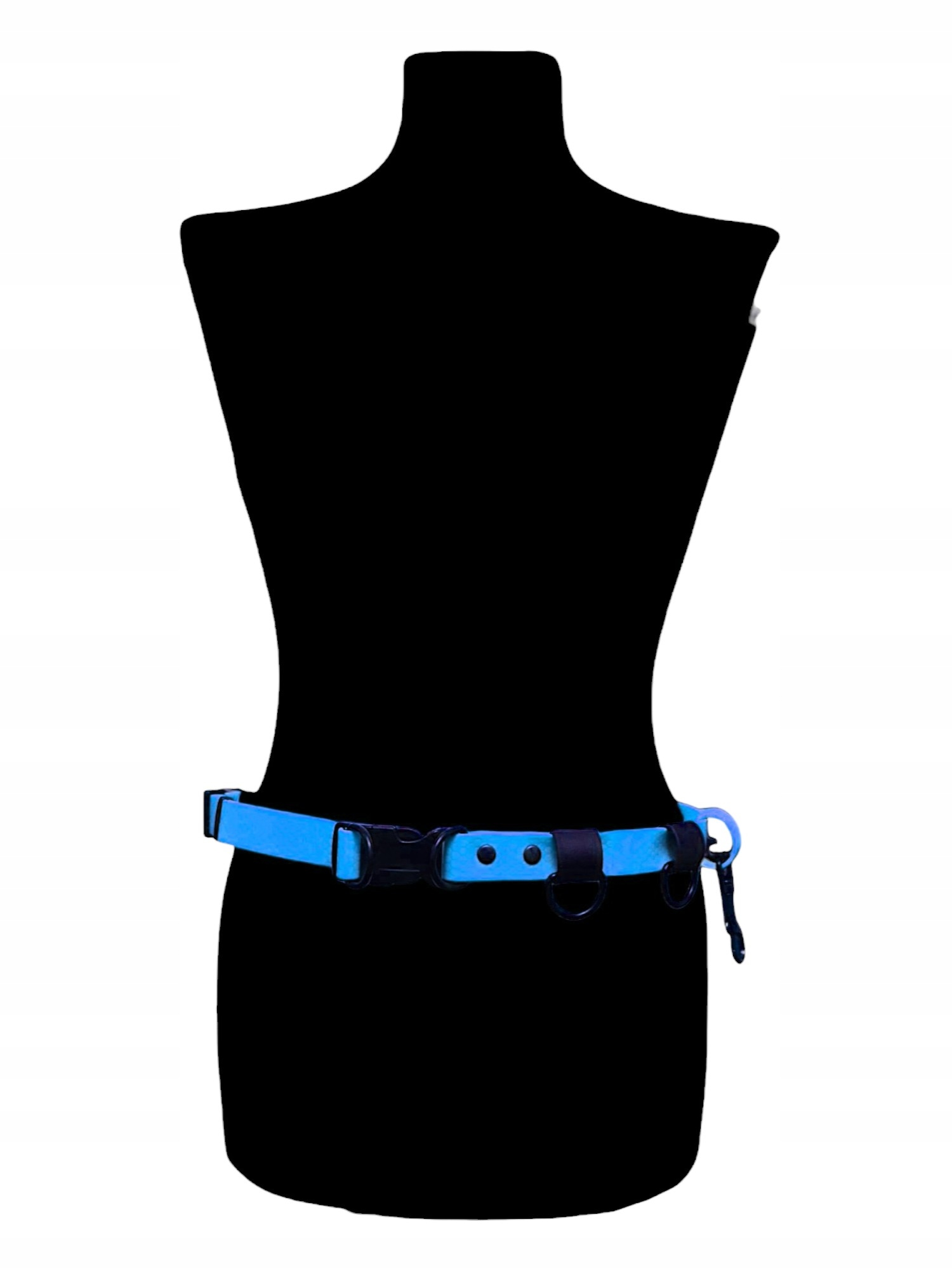 Trekingový Bederní Pás Pro Běhání Se Psem, Silný, Voděodolný, Biothane Pvc