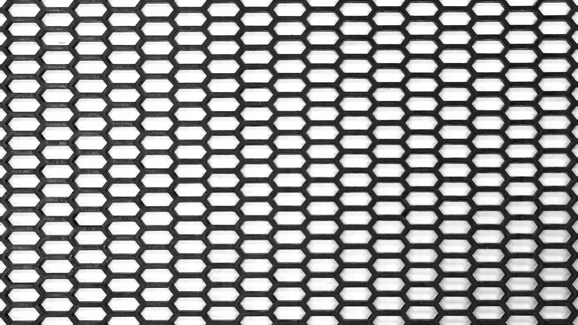 SIATKA ABS HONEY COMB BLACK 120*40CM 20X8MM