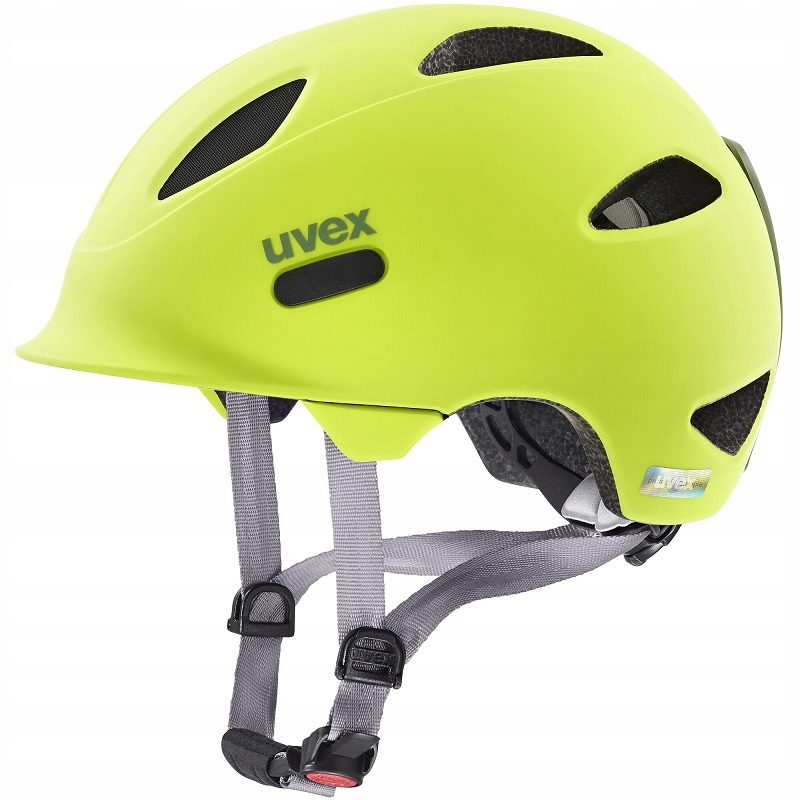 Dětská cyklistická přilba Uvex Oyo neonově žlutá zelená mat 45-50 cm Xs