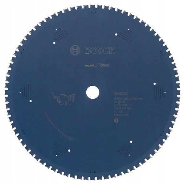 Kotoučová Pila Exp/steel 355*25.4*80Z