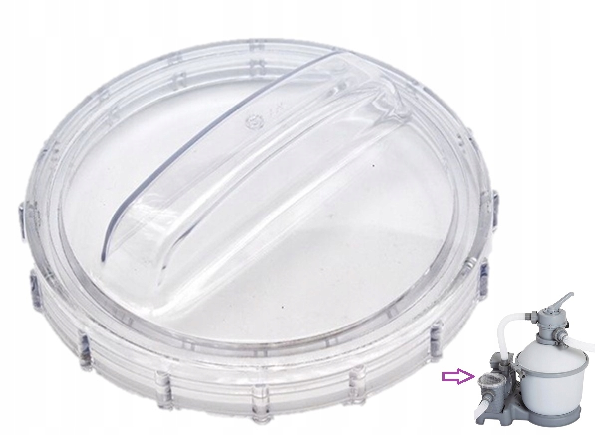 Krytka hrubého předfiltru motoru čerpadla motoru 58257 Bestway