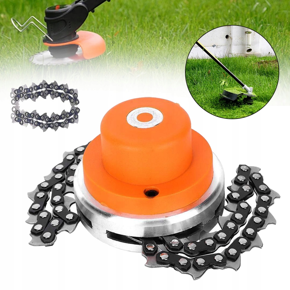 GŁOWICA TRYMERA, GŁOWICA DO PRZYCINANIA, GŁOWICA ŁAŃCUCHOWA DO PODKASZARKI