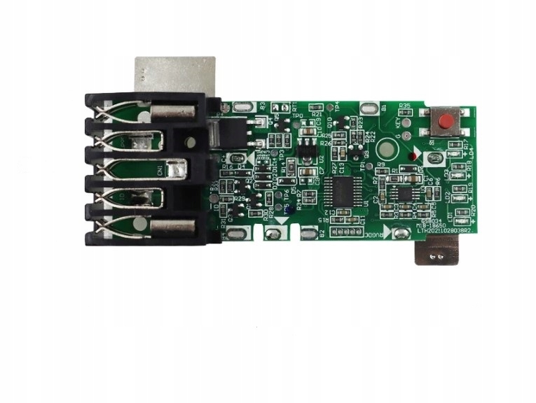 Bms Pcb deska regulátoru Milwaukee M18 nabíjení 4 5 6 8 9 Ah 18650 Zelená