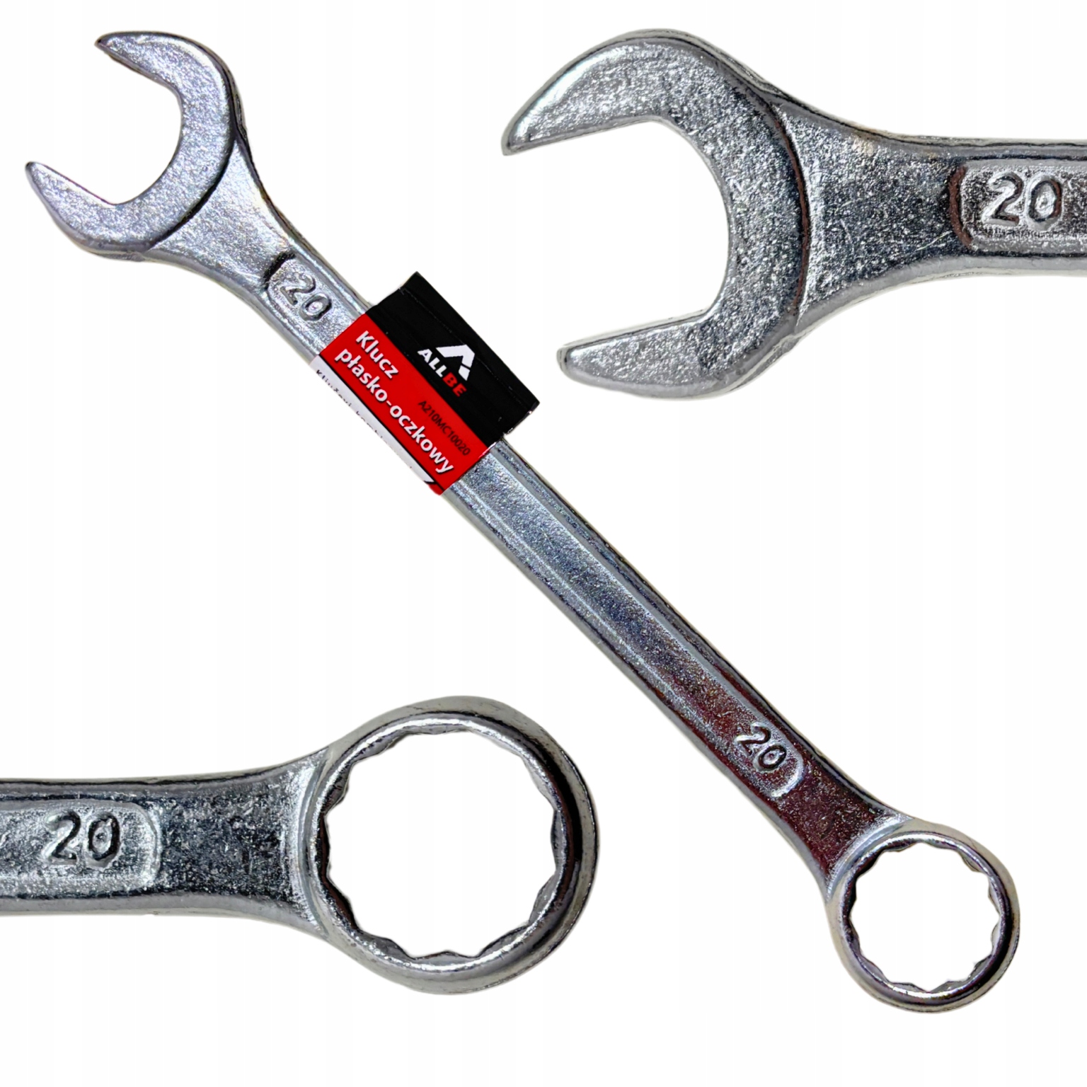 Klucz Płasko Oczkowy 20mm Stal Klucze Płasko-oczkowy