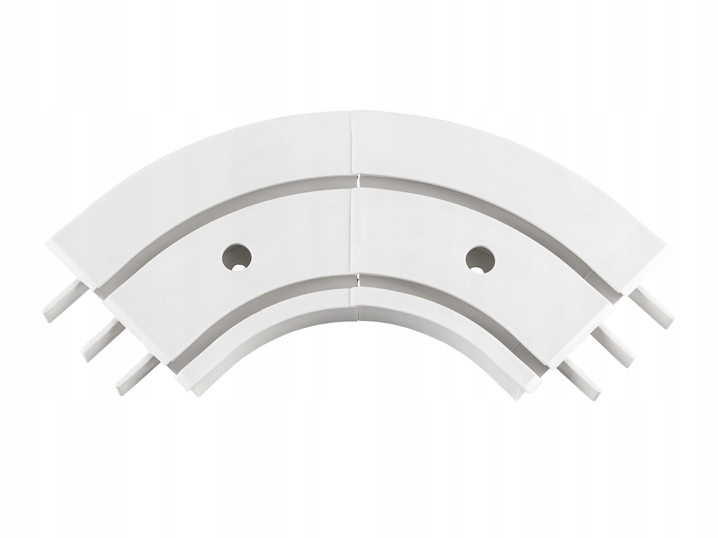 ŁUK ZEWNĘTRZNY DO SZYNY BOJANEK PCV II-TOROWEJ