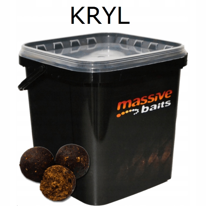 Kuličky Massive Baits Eco 18 mm 10 kg Kbelík Kryl