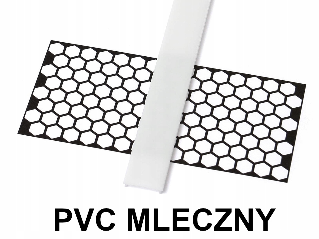 KLOSZ DO PROFILI LED 3M A B C D G H Y Z X W MONO IPA12 APA12 - PVC Typ osłonka
