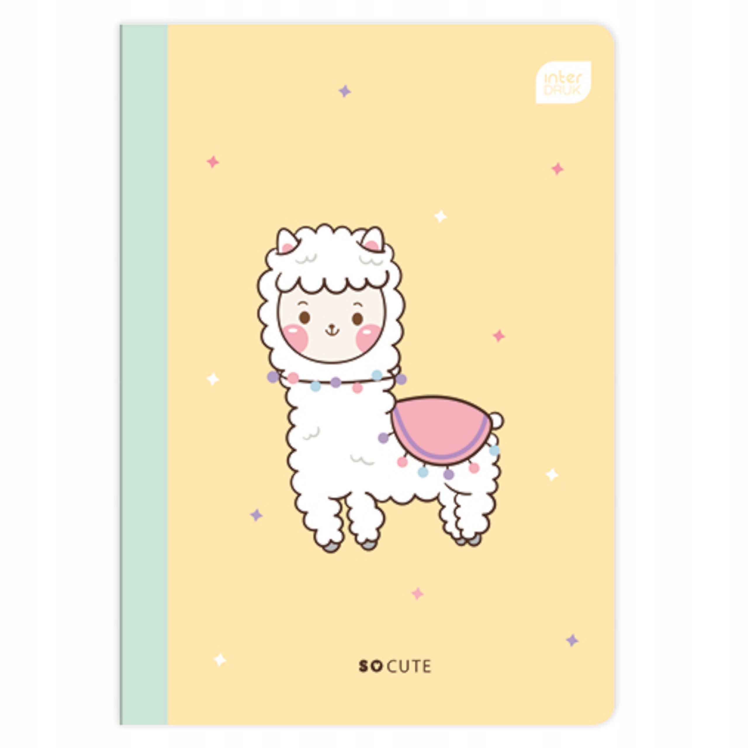 ZESZYT A5 16 KARTEK LINIA PODWÓJNA GIRLS INTERDRUK Kod producenta 6001