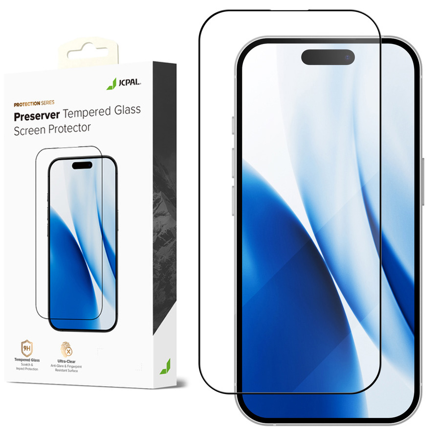 tvrzené sklo na displej Jcpal Preserver Glass pro Apple iPhone 17 Pro, ochrana