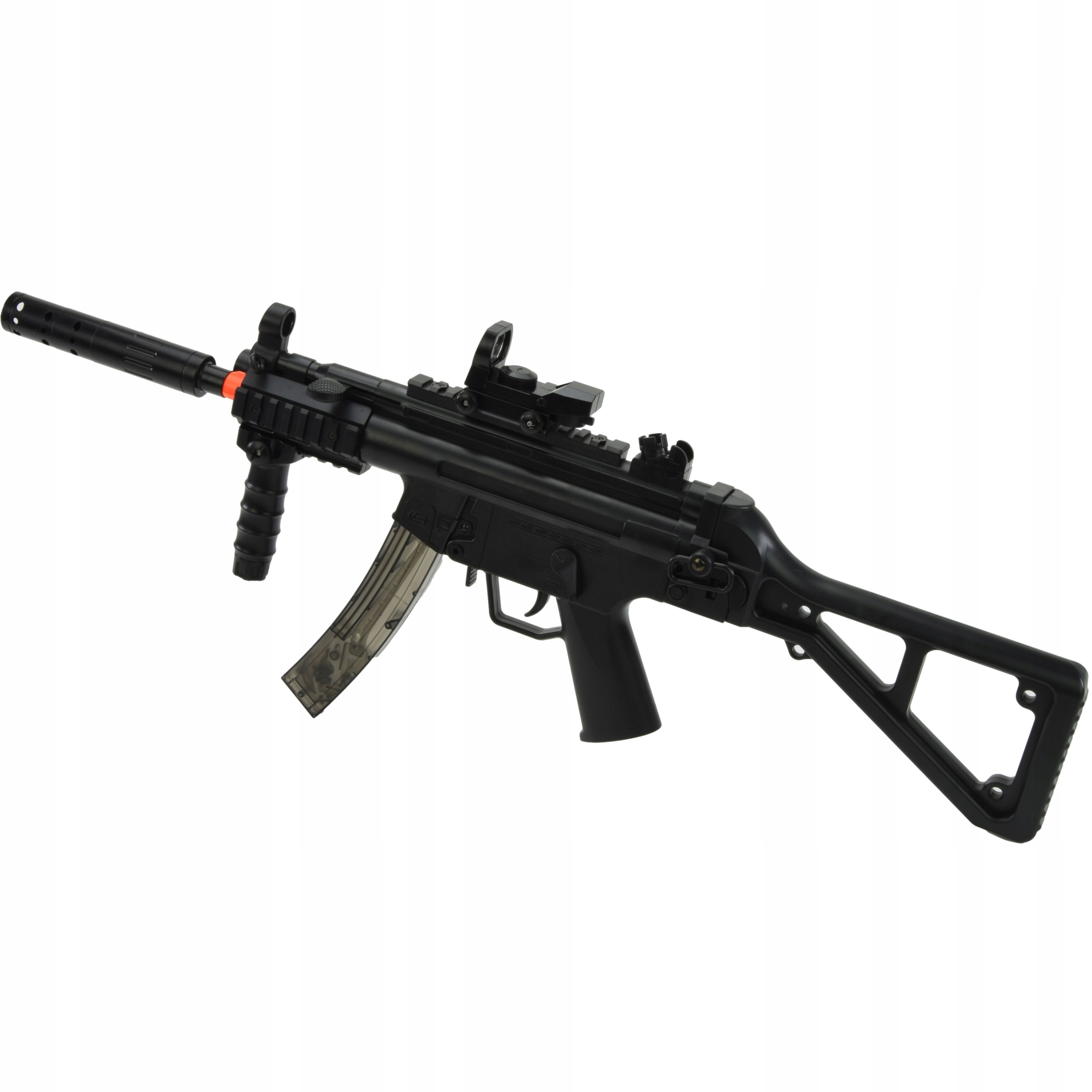 KARABIN PISTOLET AUTOMAT NA KULKI ŻELOWE STRZAŁKI PIANKOWE 2W1 AUTOMATYCZNY Płeć chłopcy dziewczynki