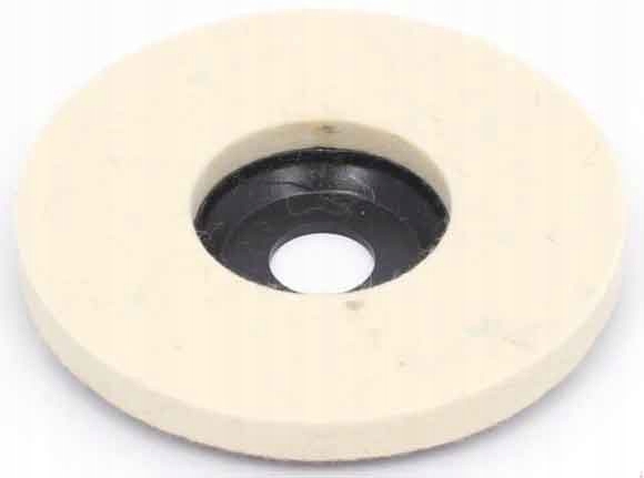 TARCZA POLERSKA FILCOWA FILC PEŁNA 125mm