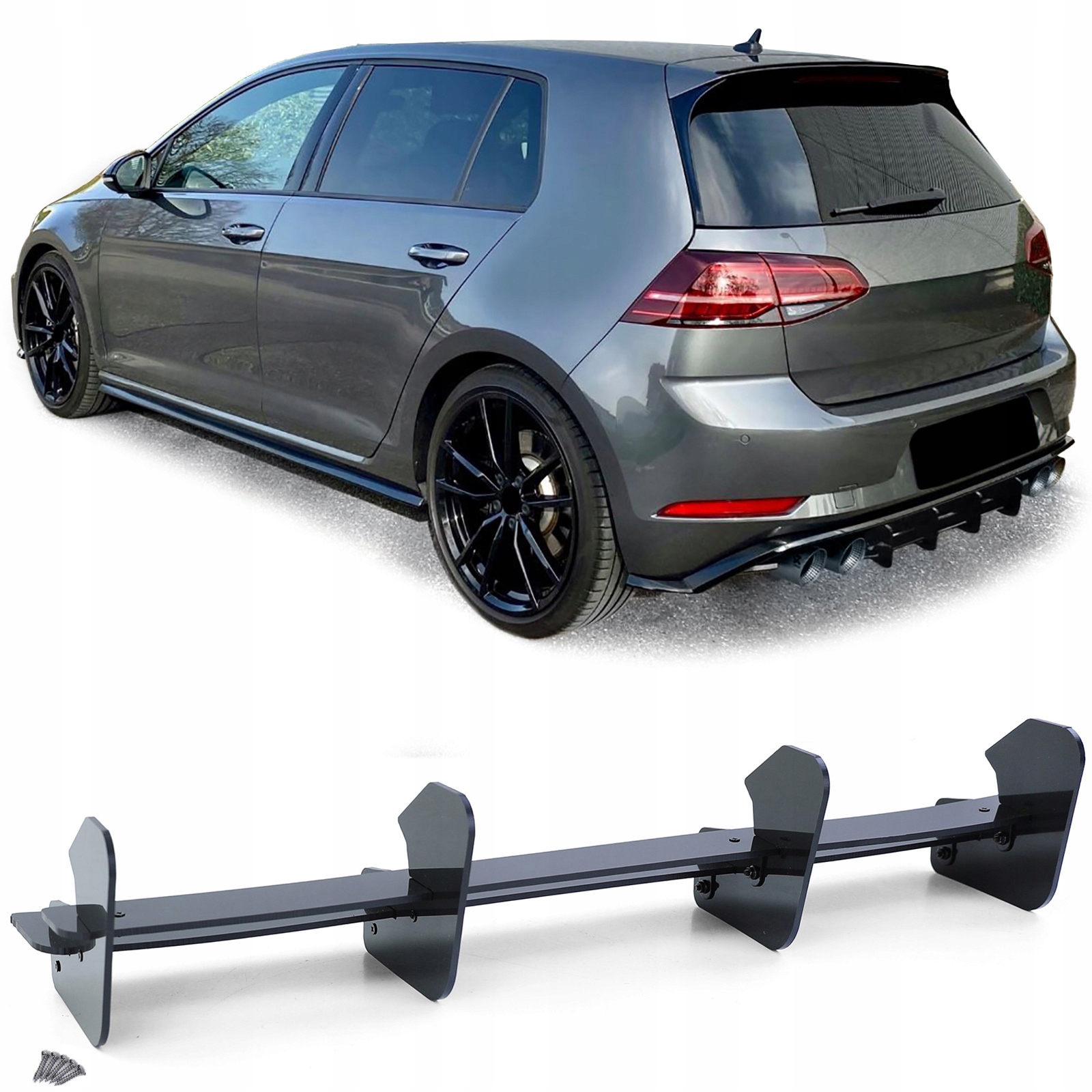 DYFUZOR SPOILER VW Golf 7 R 17-21