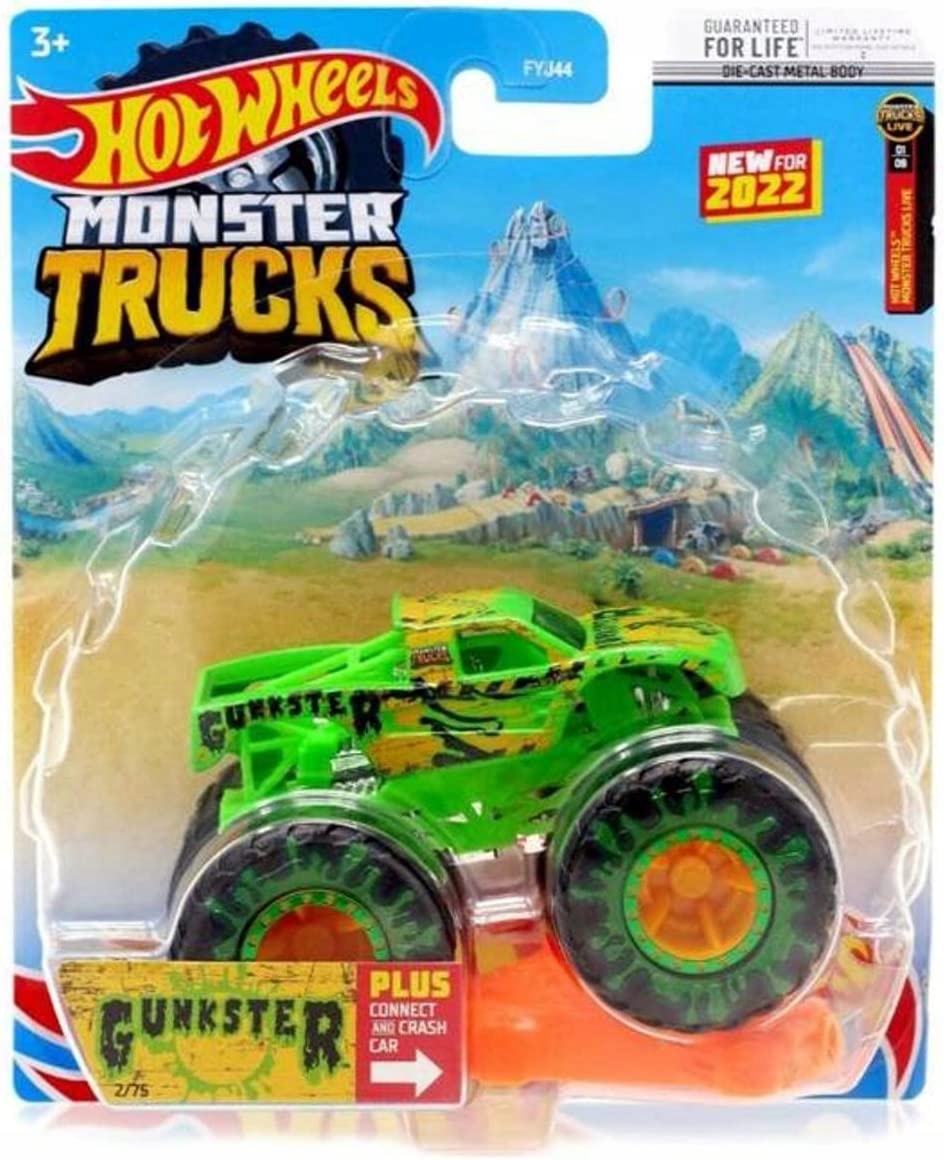 

Hot Wheels Monster Truck Gunkster 1:64, HCP89