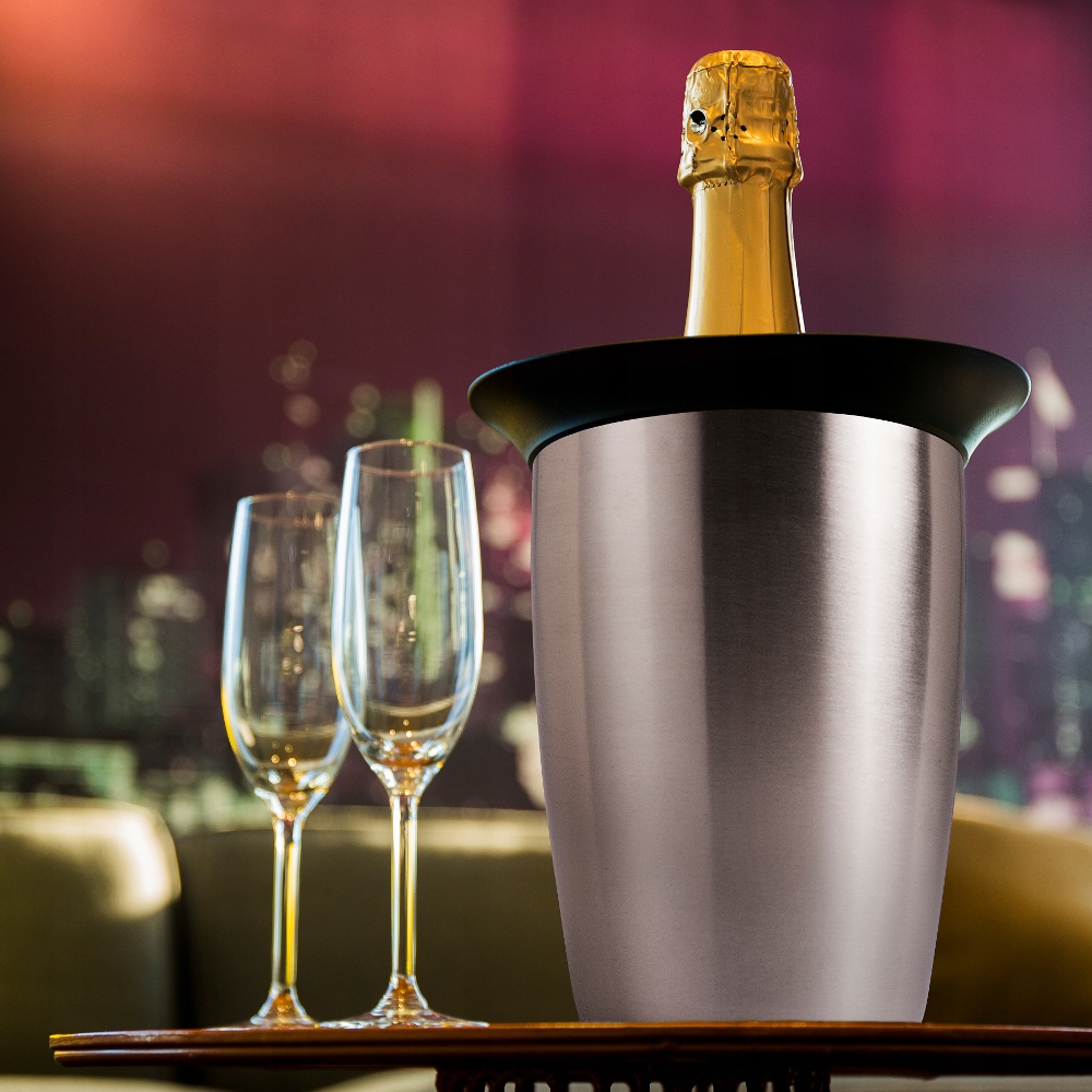 SCHŁADZACZ COOLER Szampana Wina Musującego Vacu Seria Elegant
