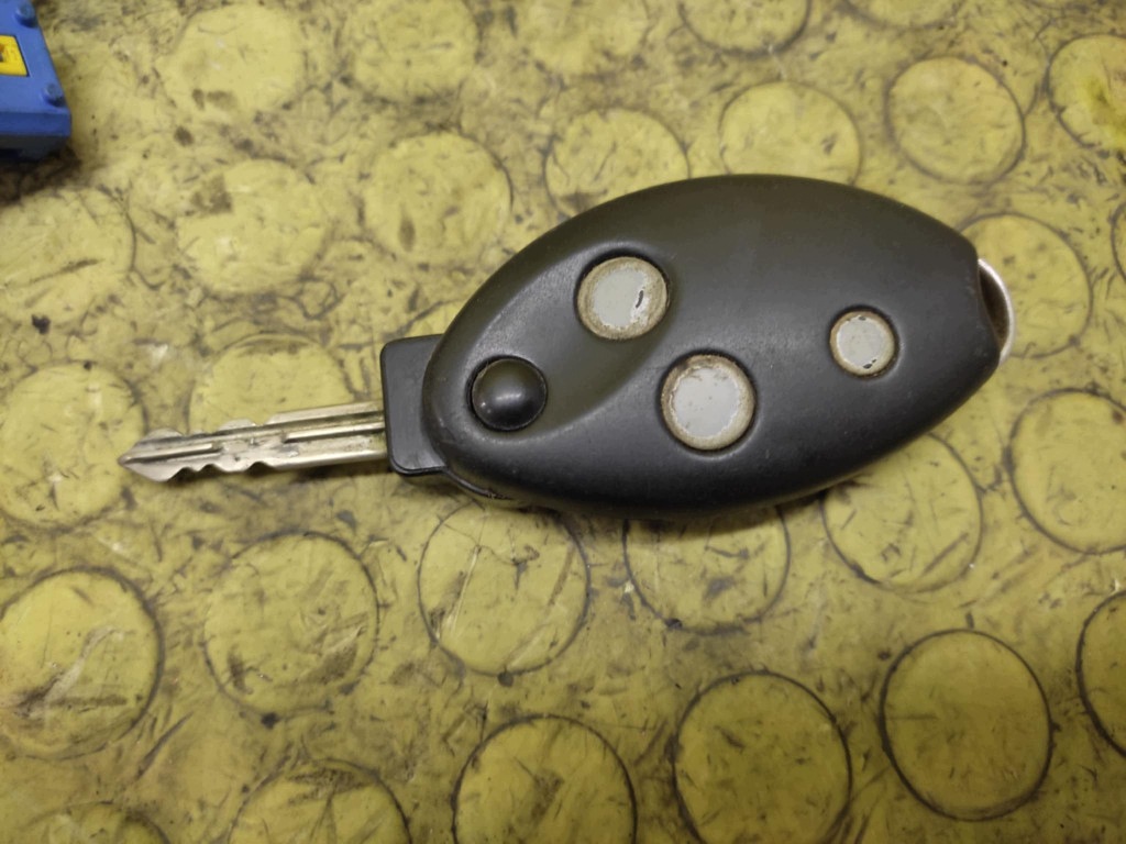 CITROEN C5 ignition key 9632897680
