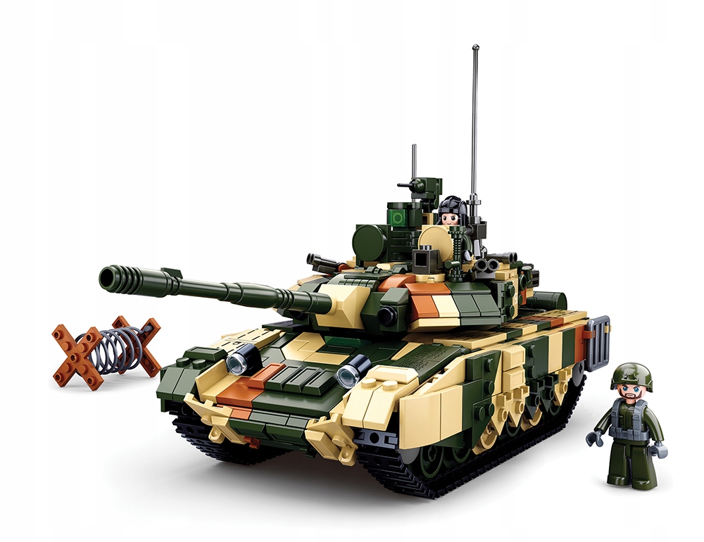 

Klocki Model Bricks Czołg T-90 758 El. Komp. Leg.