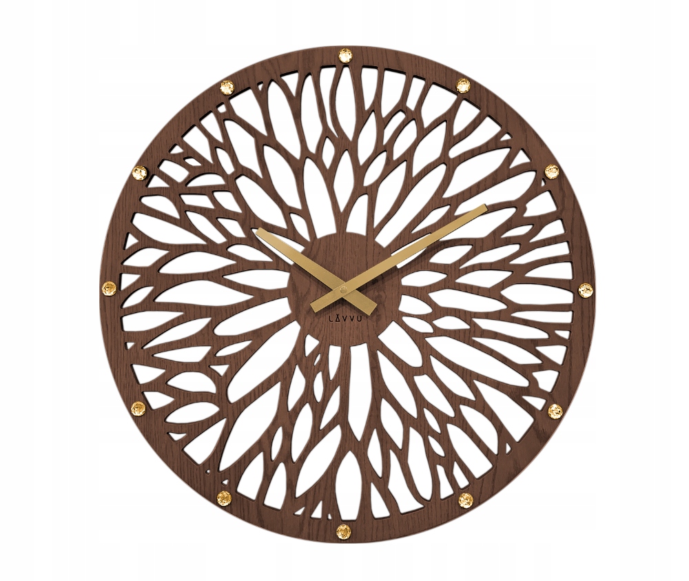 Drevené hodiny Lavvu Wood LCT1180, 49cm