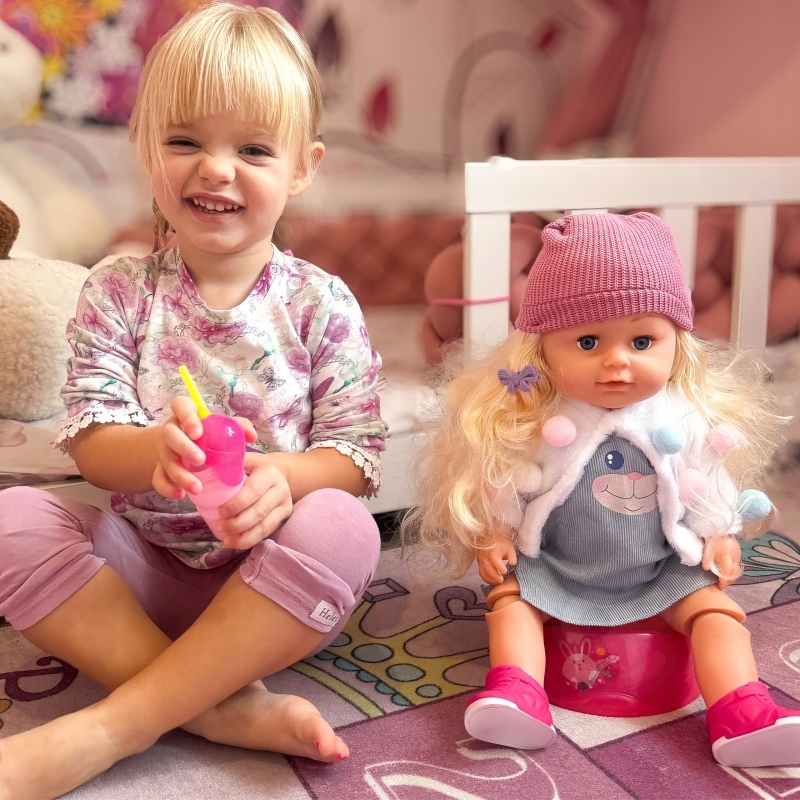 WOOPIE ROYAL Lalka Interaktywna Zosia w Czapce 43 cm + Akc. Kolor inny kolor