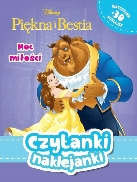 

Czytanki naklejanki Moc miłości Disney