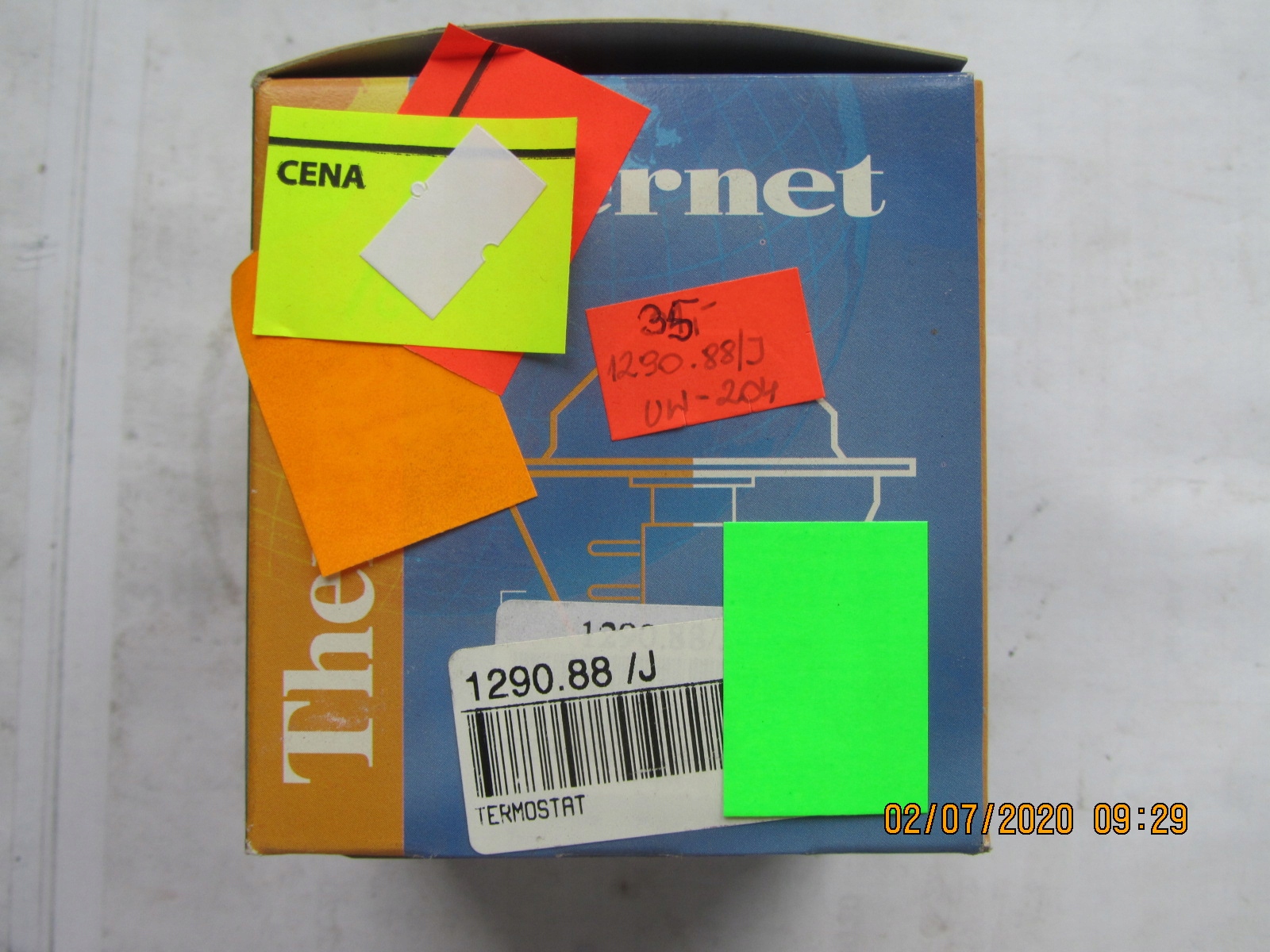 TERMOSTAT ŚRODKA CHŁODZĄCEGO VERNET TH1290.88J