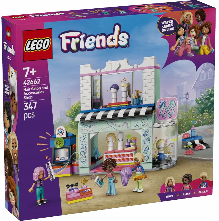 42662 Lego Friends Kadeřnický salon a obchod s ozdobami