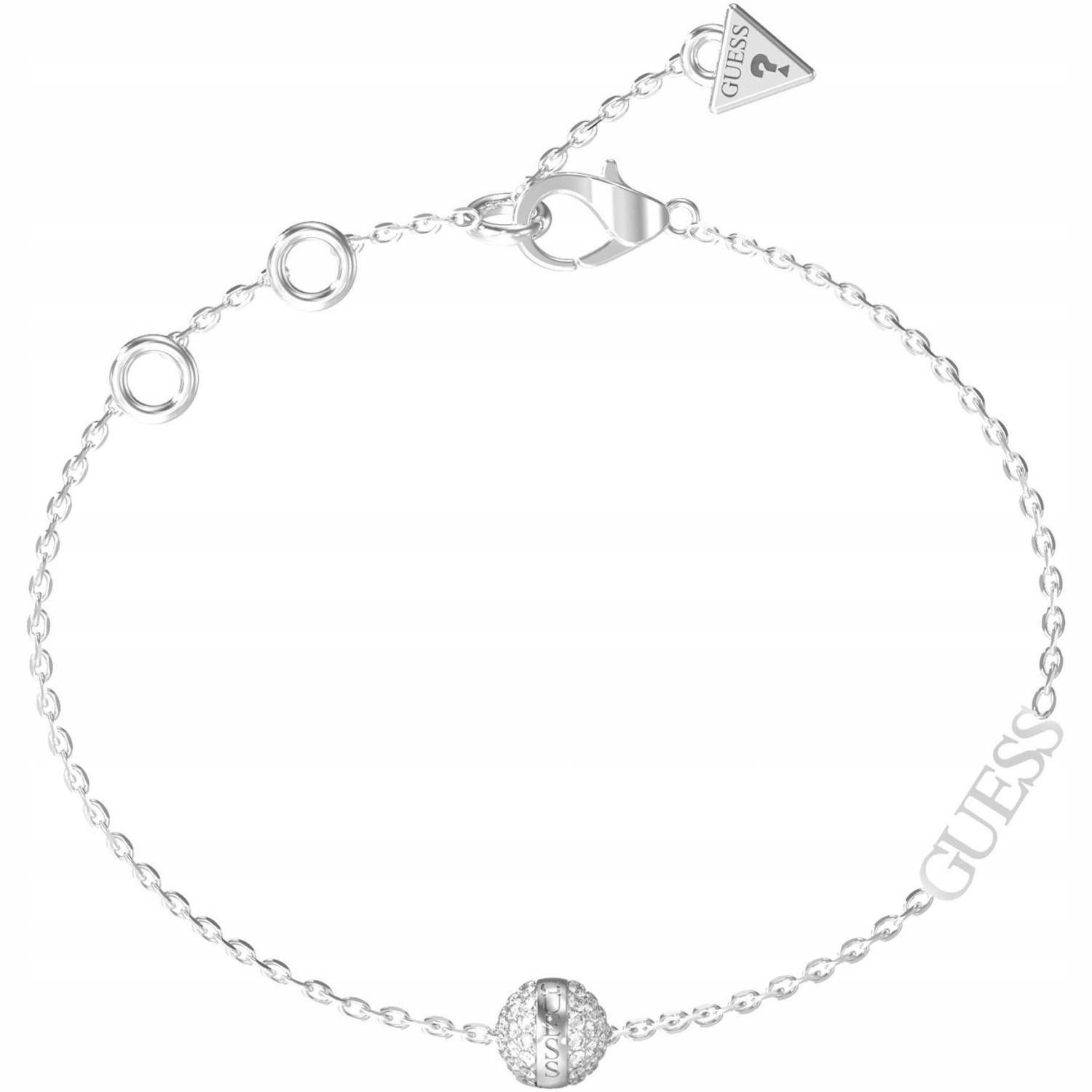 Dámský stříbrný náramek Guess