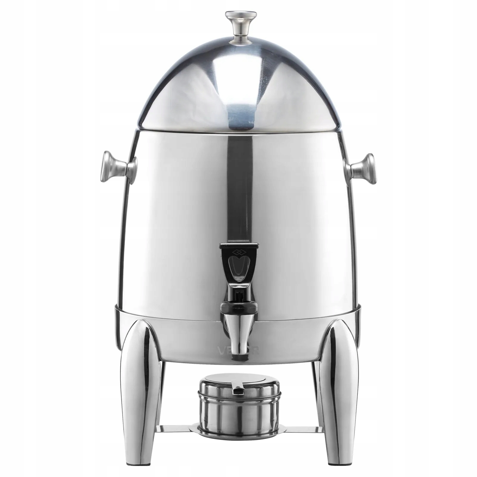 Dávkovač nápojů 12 l ocelový s ohřívačem a chladicí vložkou pro bufet