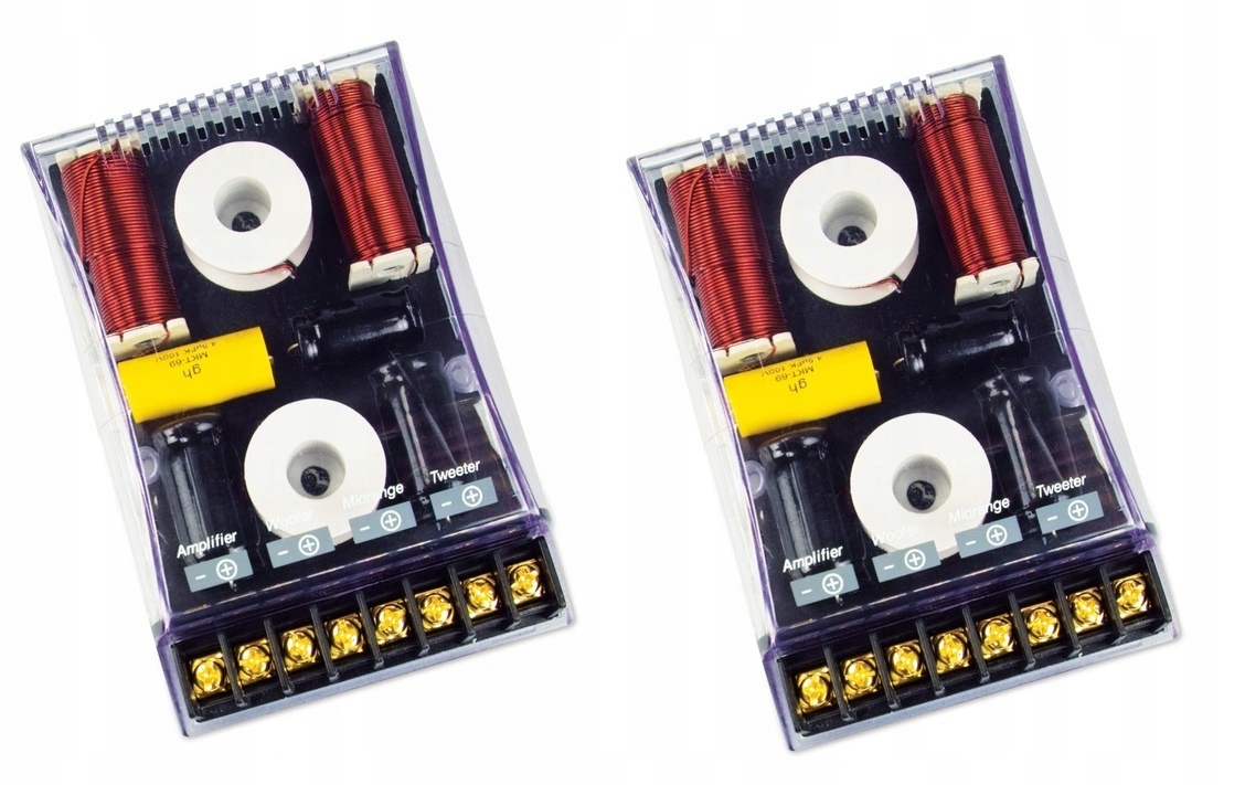 Sinuslive CR-345 3 drahé výhybky pro reproduktory 4-8 Ohm 2ks