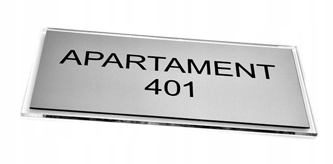 

Tabliczka na drzwi biura gabinetu Grawerowana