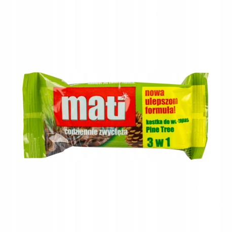 

Kostka Do Wc 40G Mati Zapas Leśny Zielony 59013320