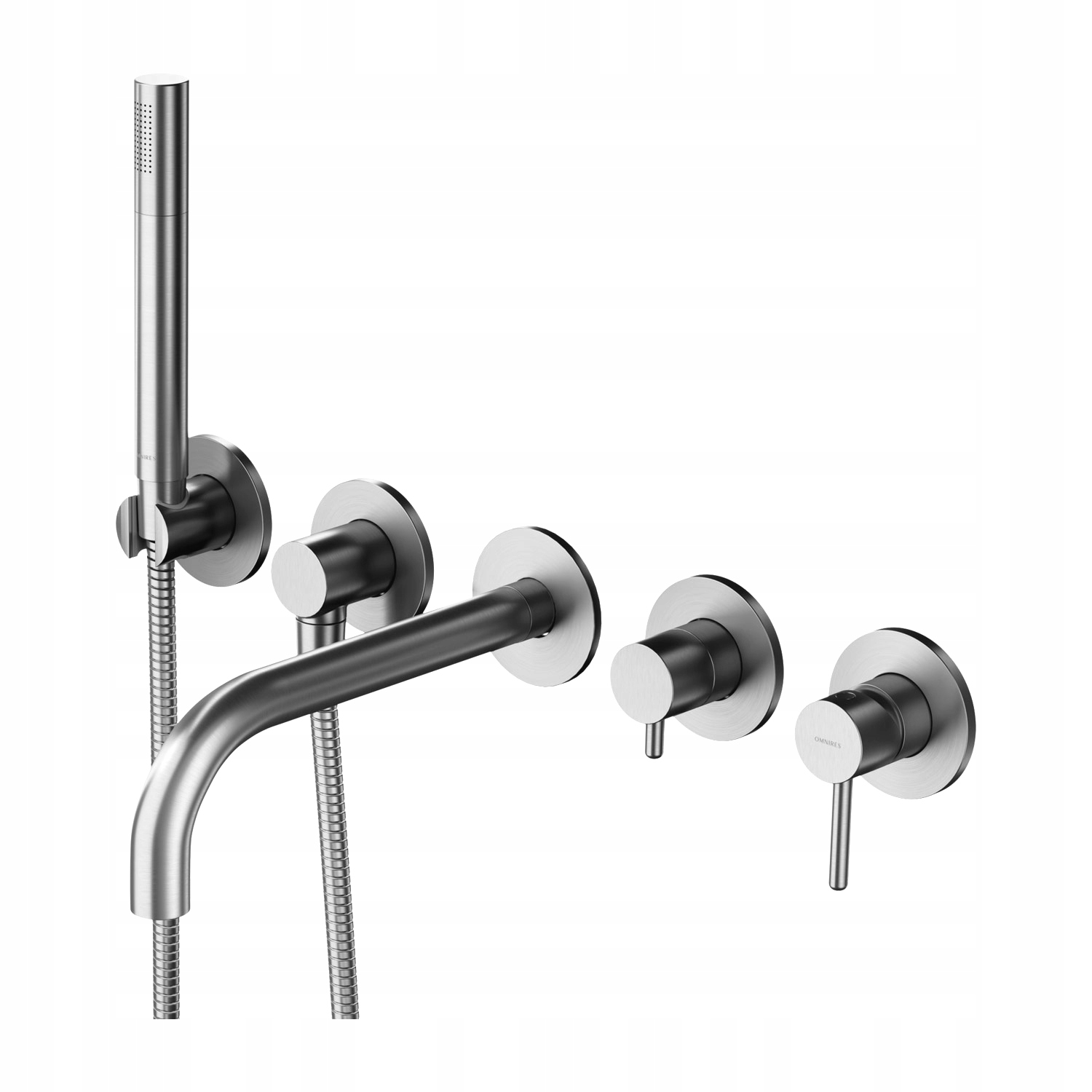

Bateria wannowa Nikiel 5 otworowa Omnires Y12371NI