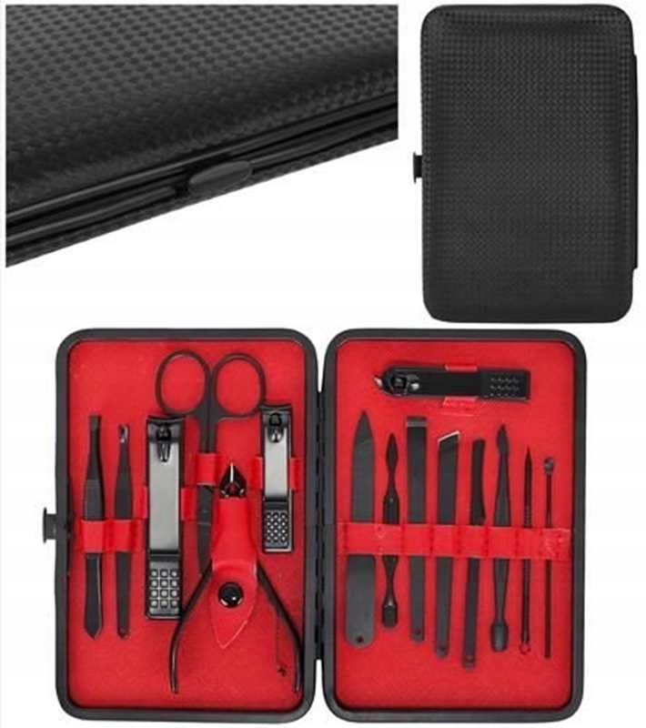 Zestaw Manicure Cążki Nożyczki Paznokci 16el EAN (GTIN) 5900779933873