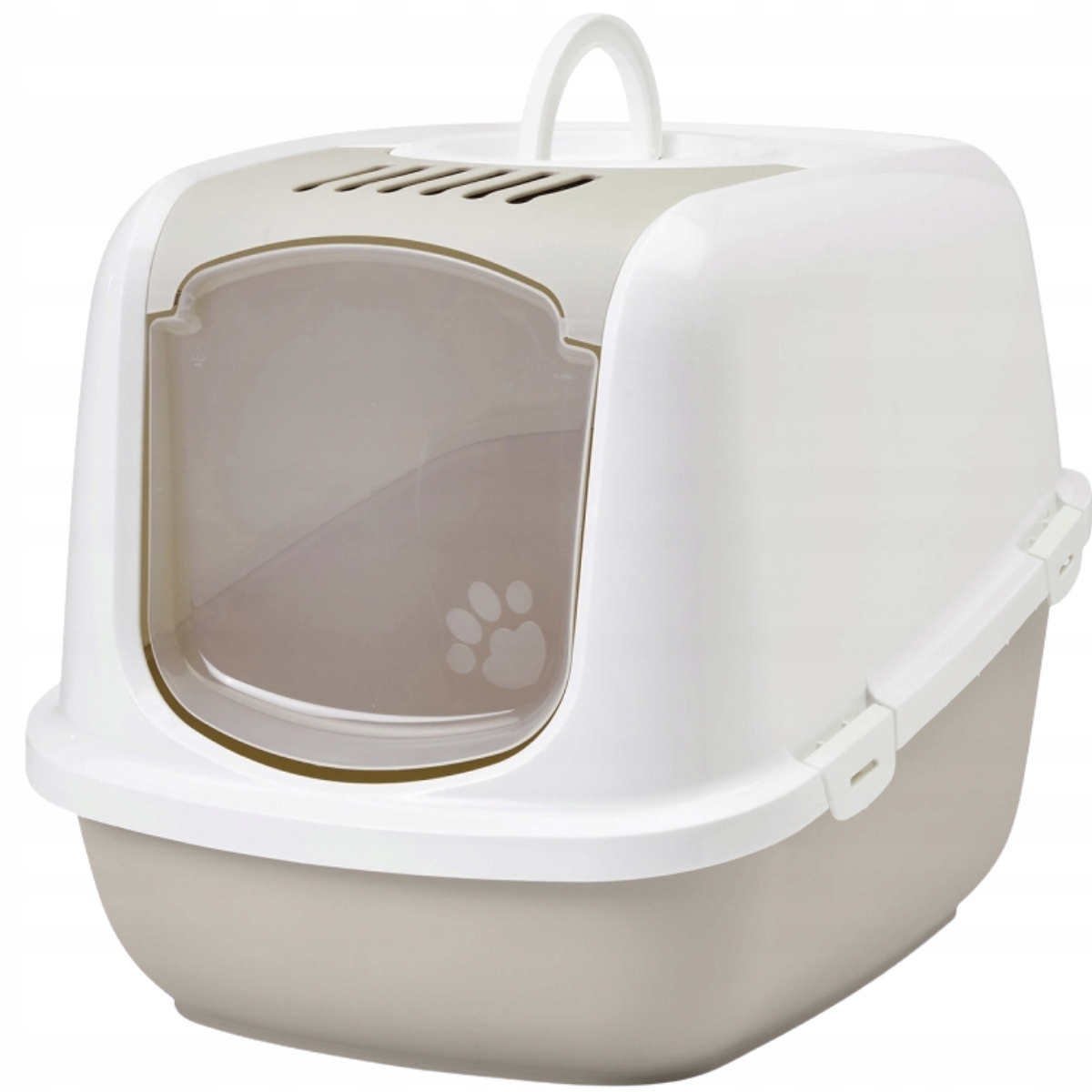 Levně Savic Toaleta pro kočky Nestor Jumbo béžová /66x48x46 cm