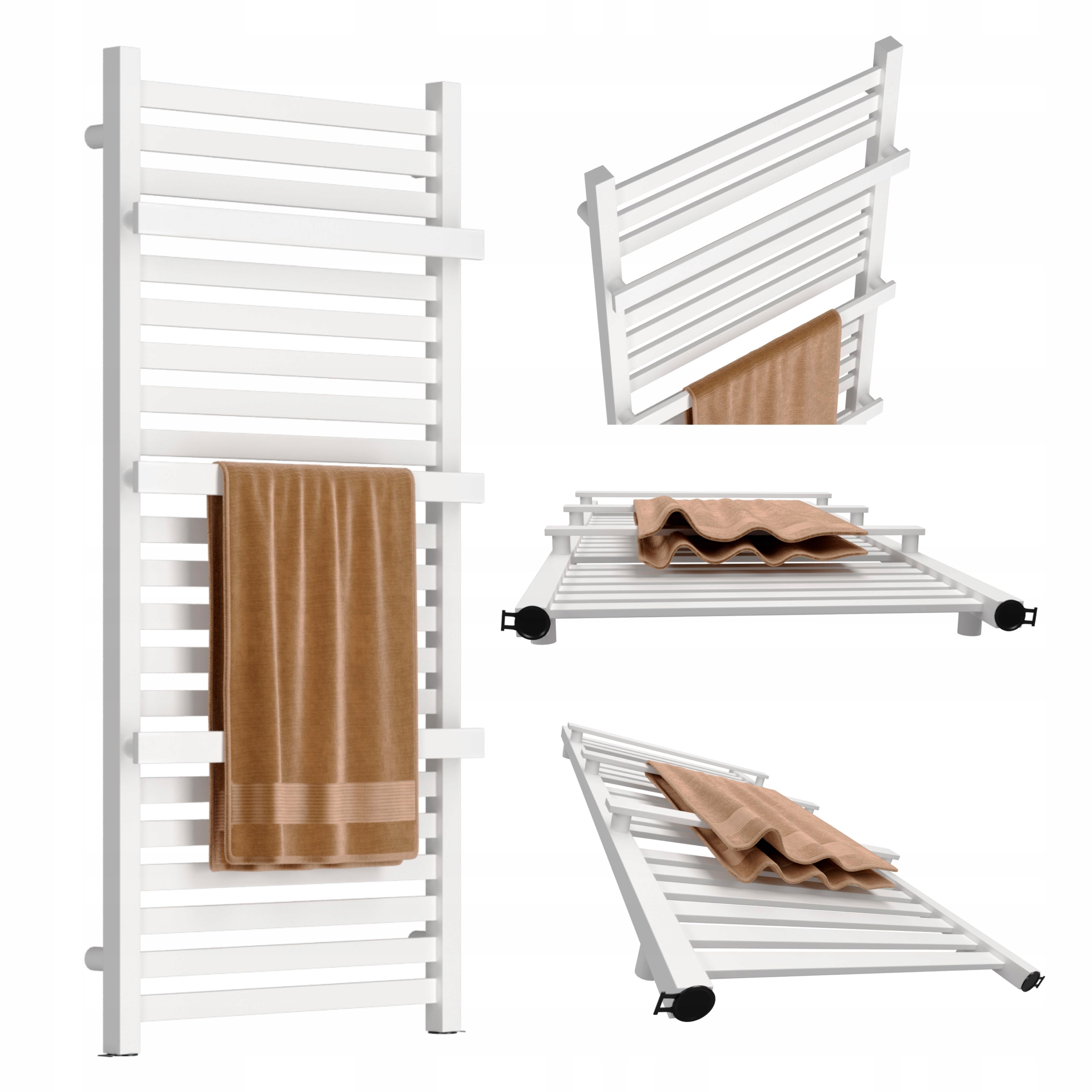 Koupelnový Radiátor Gold 1150X530 Bílý Matný