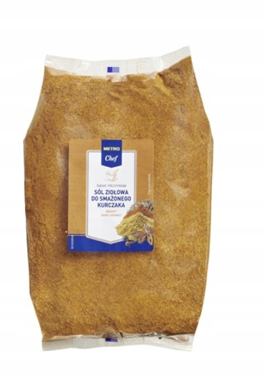 Metro Chef Bylinná sůl na smažené kuře 6 x 1,46 kg koření