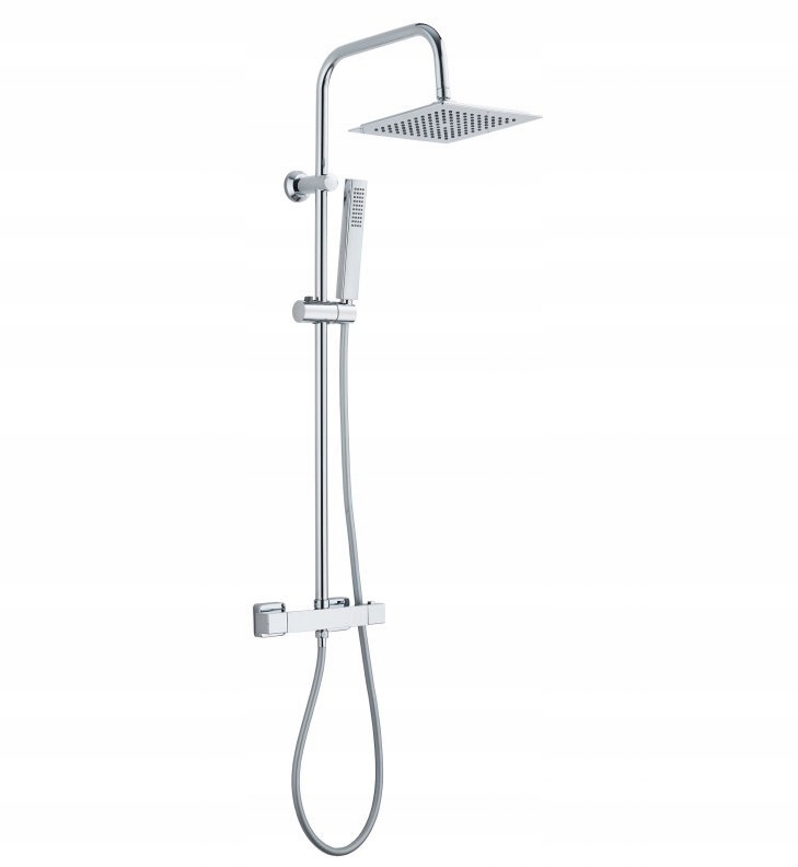 Dažďová sprcha Svart s termostatickou batériou, chróm