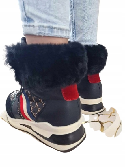 Zateplené Tenisky S Kožešinou, Velikost 39