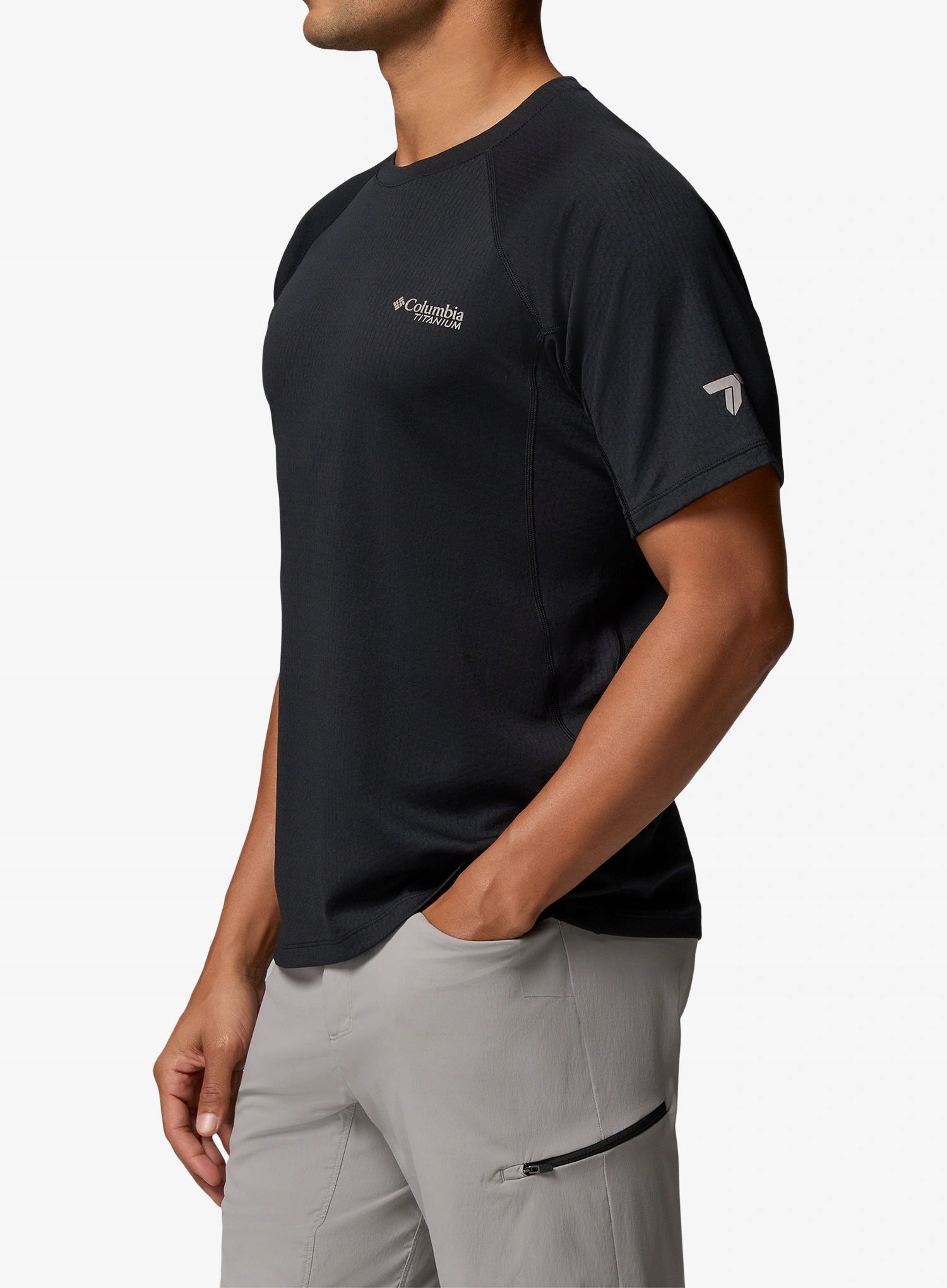 Rychleschnoucí tričko Columbia DriVenture Short Sleeve černá XL