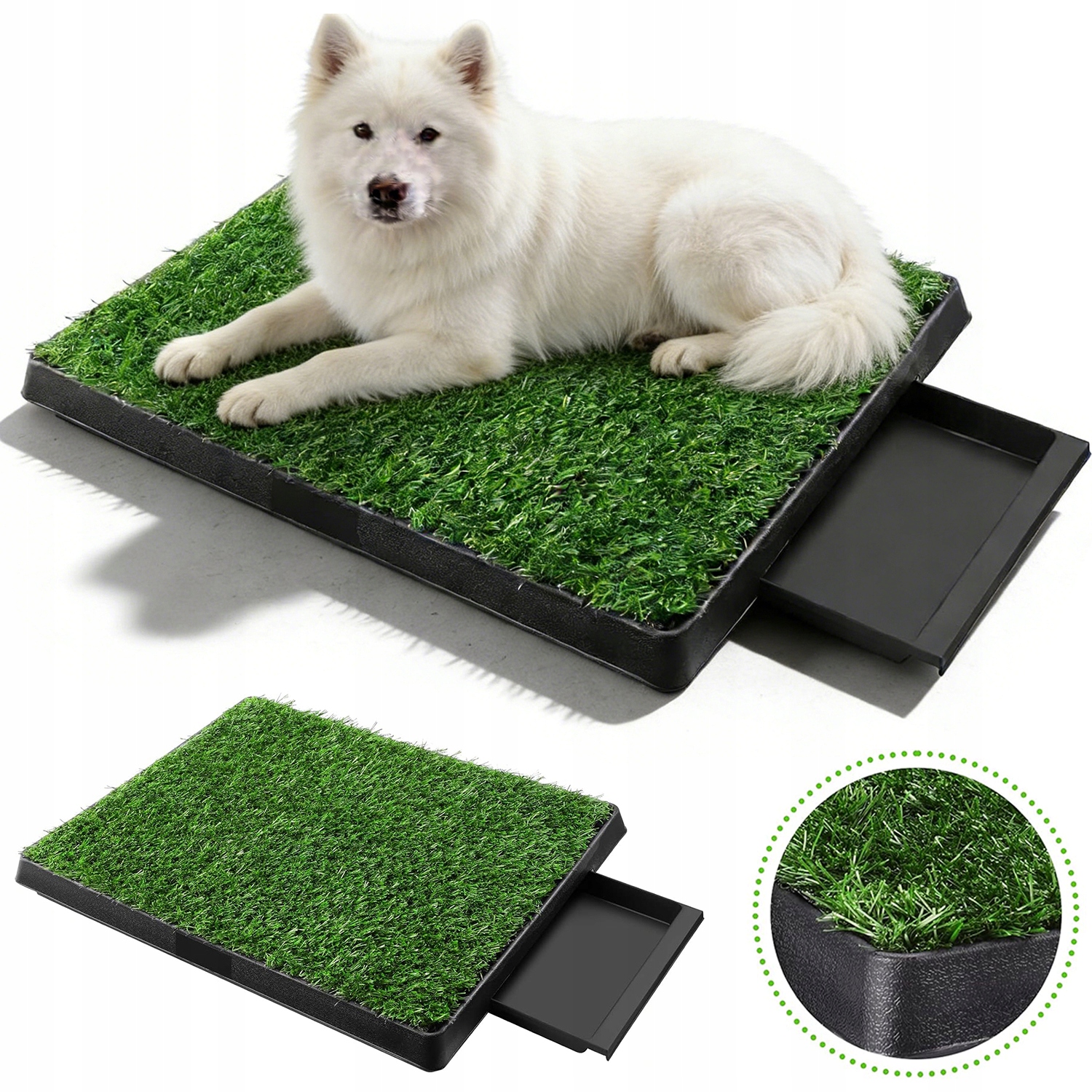Levně Toaleta Pro Psy S Umělou Trávou Pro Trénink Toaletních Štěňat
