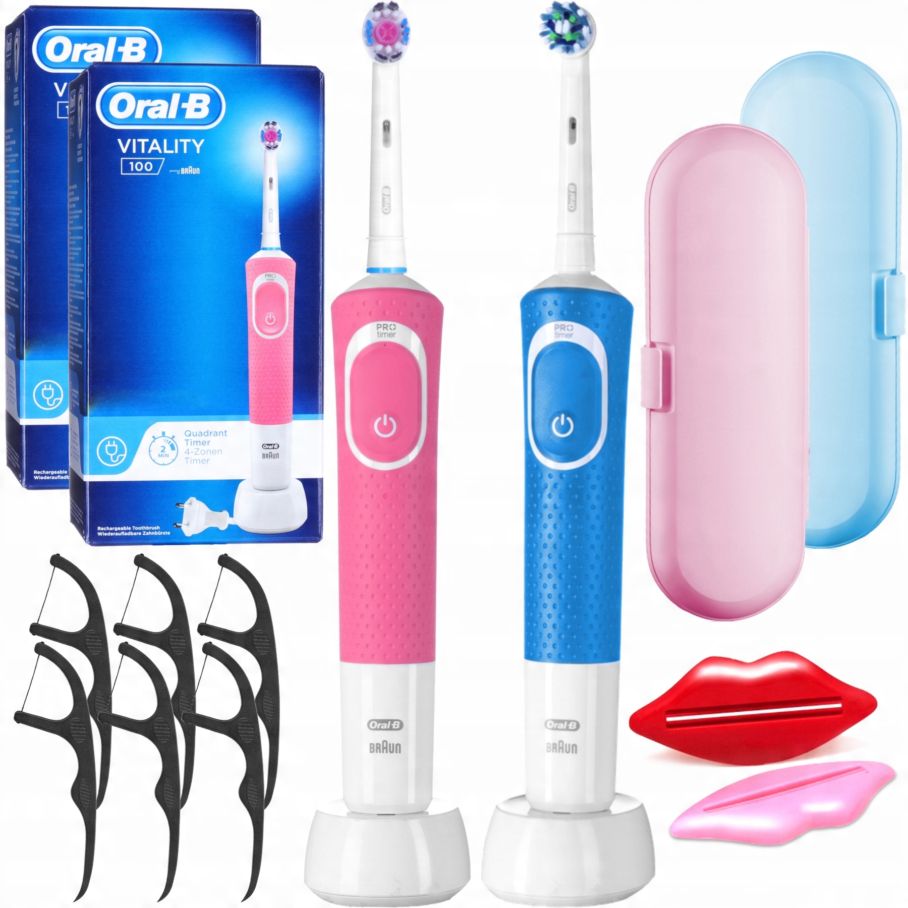 

Szczoteczka Elektryczna Oral-B Vitality 100 Dwupak