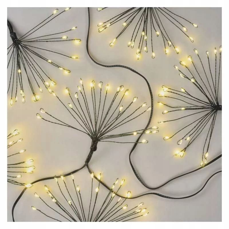 

Dekoracje 150LED 2,35m nano łezki frędzle timer