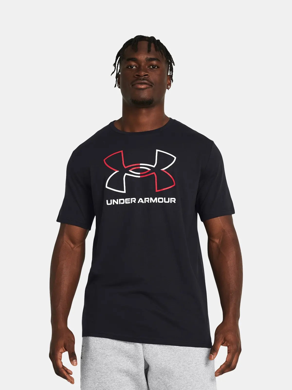 KOSZULKA MĘSKA UNDER ARMOUR T-SHIRT SZYBKOSCHNĄCA BAWEŁNA SPORT 1382915-001 Rozmiar M
