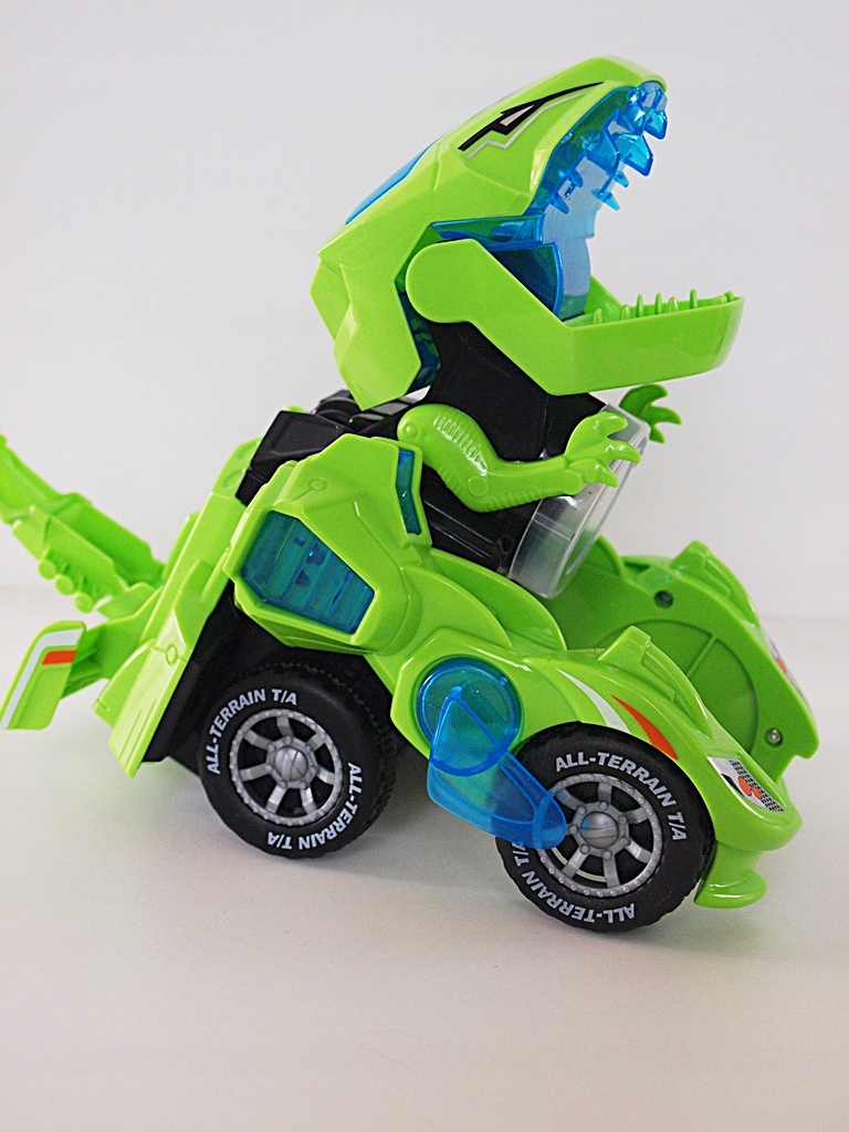 

Dinozaur - Auto 2w1 Deform dino, światło, dźwięk