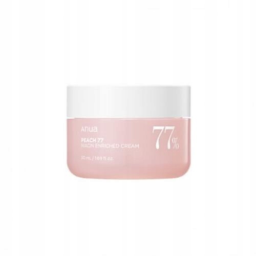 Anua Peach 77 Krém s Niacinem pro Zářivou Pleť 50 ml